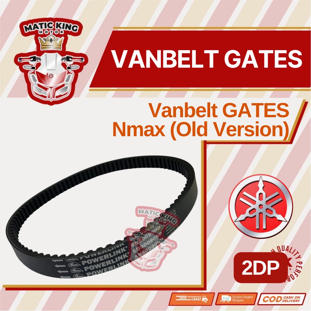 Jual Vanbelt V Belt Nmax Aerox 155 Lexi 125 Gates Powerlink Made in