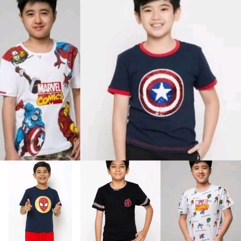 Kaos Anak laki-laki MARVEL SERIES Nevada x Marvel