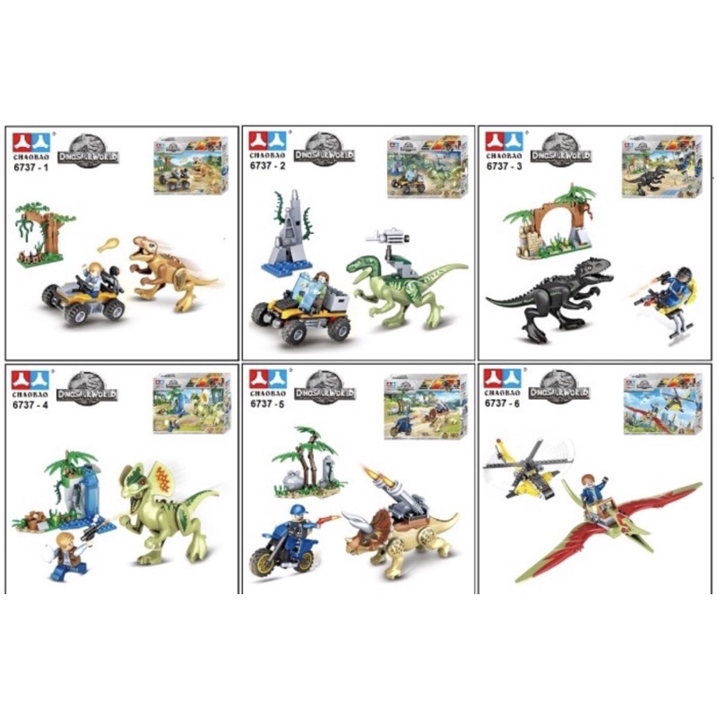 Brick  Dinosaurus World - Mainan Anak Dinosaurus - Pterosaur 126 PCS