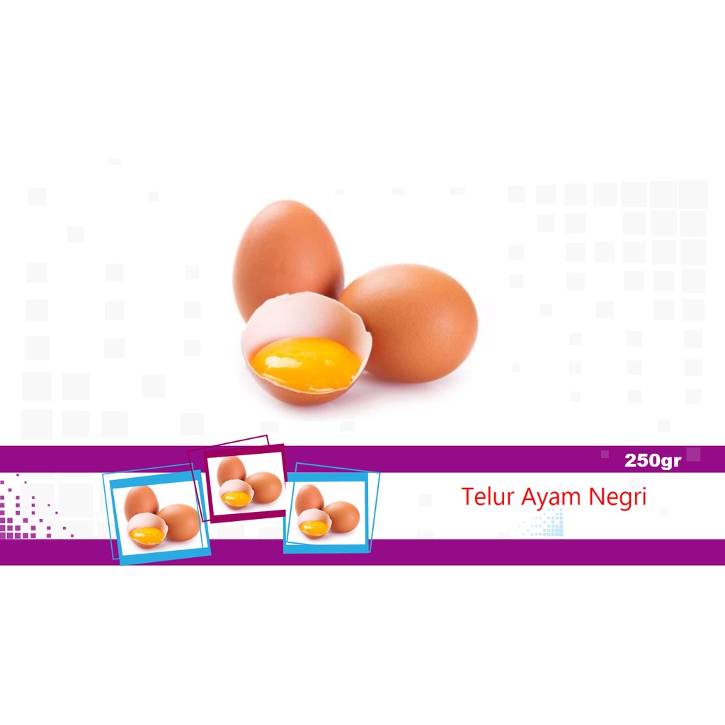 

TELOR AYAM NEGRI / TELUR AYAM NEGERI 250GR - CIREBON