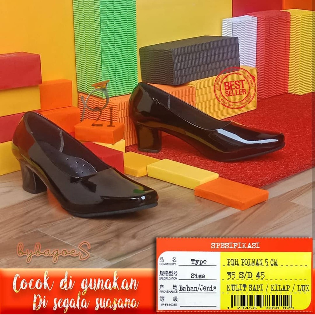 Sepatu P21 PDH Polwan