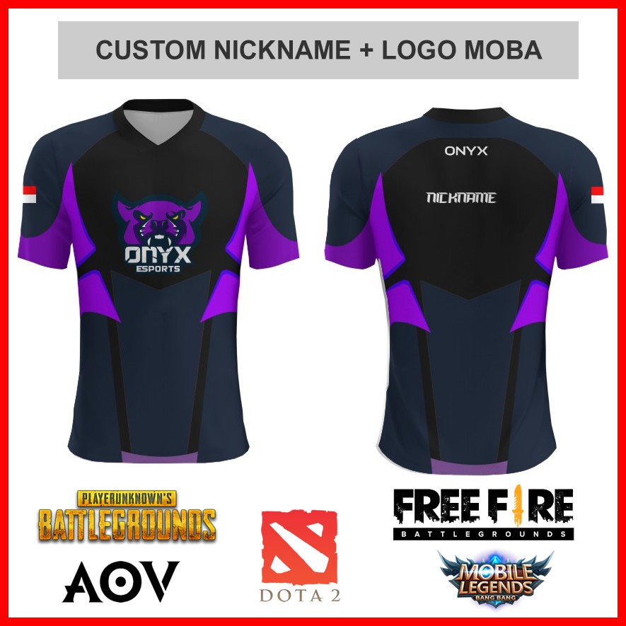 Baju Kaos Jersey Onic Printing Custom