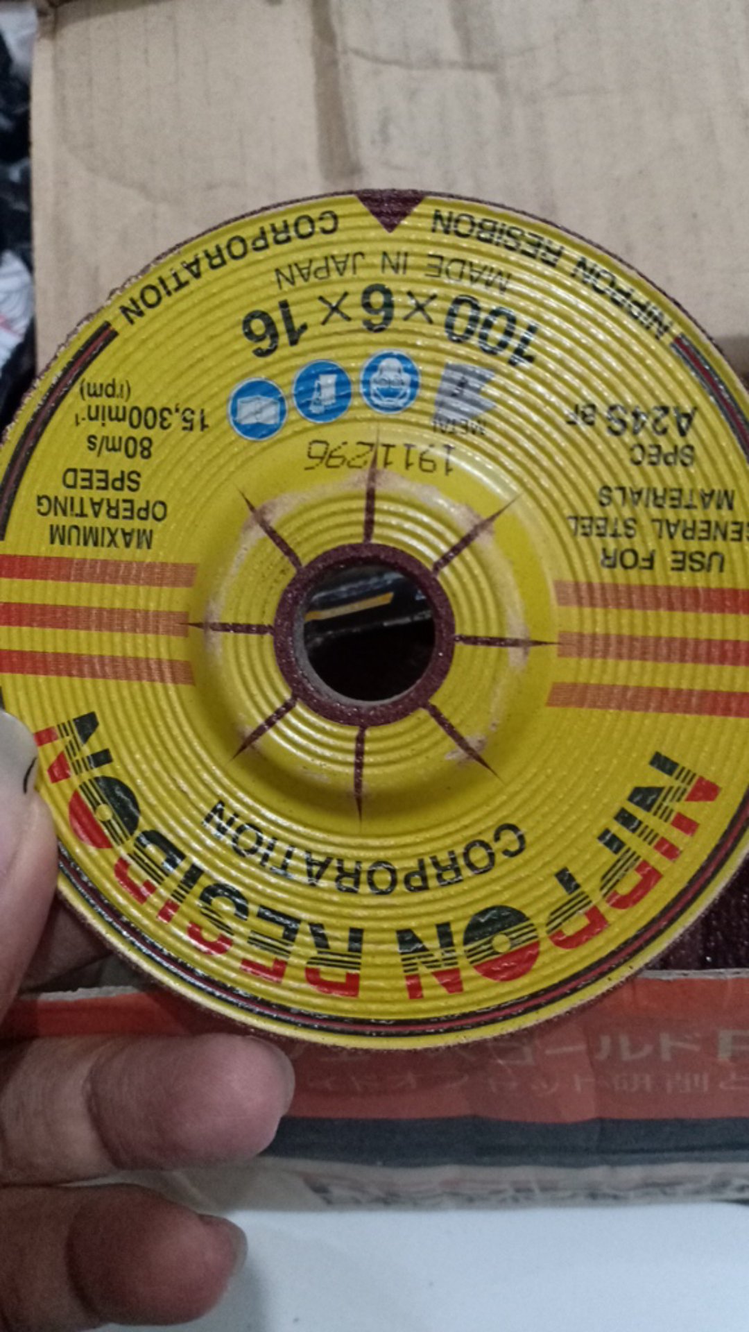 Batu Grinda Nippon Resibon 4x6