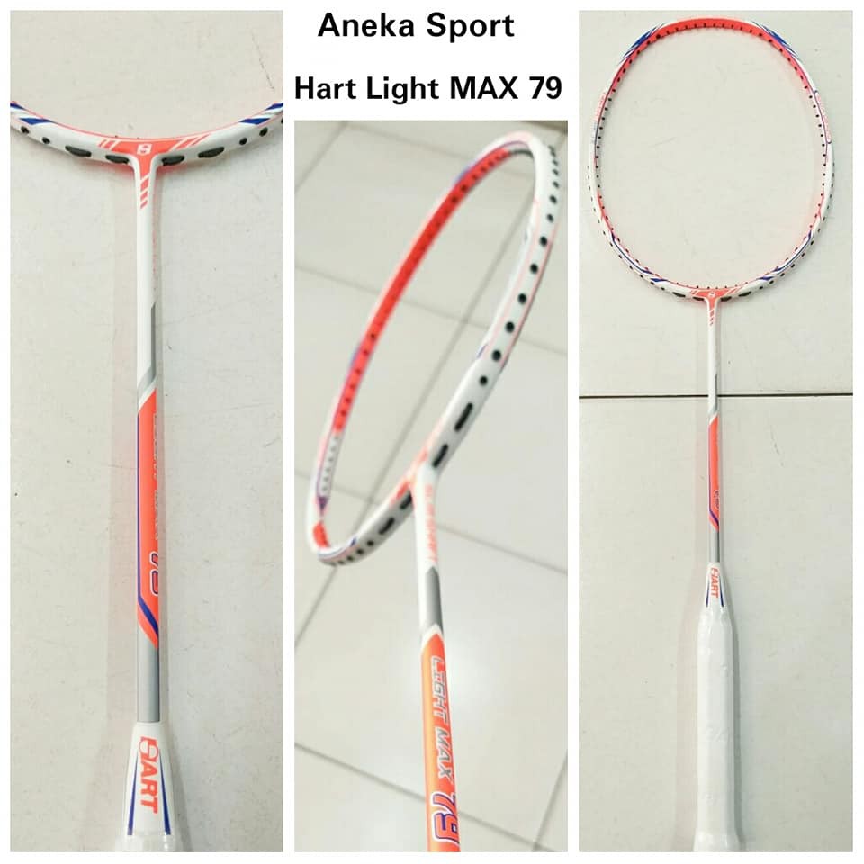 Raket Badminton Hart Light Max 79 ( 78 Gram ) Original 100%