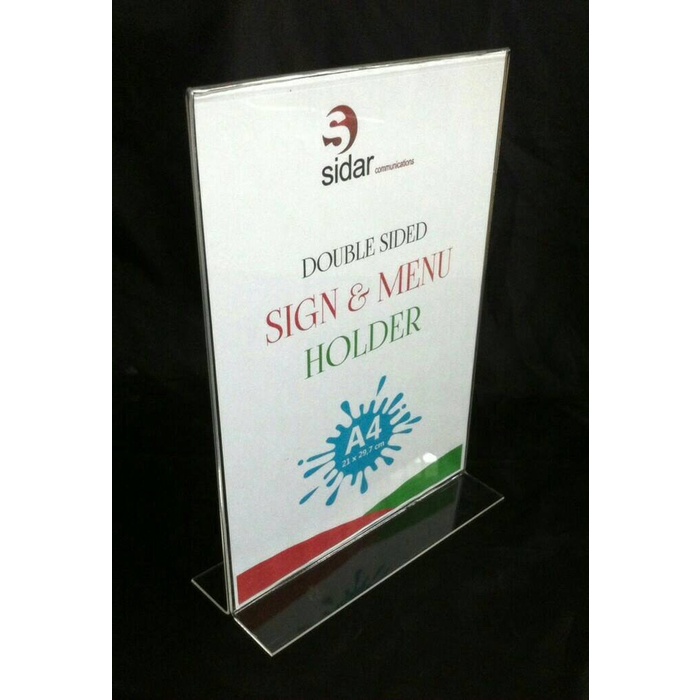 

Promo Akrilik holder A4 untuk tempat brosur/menu