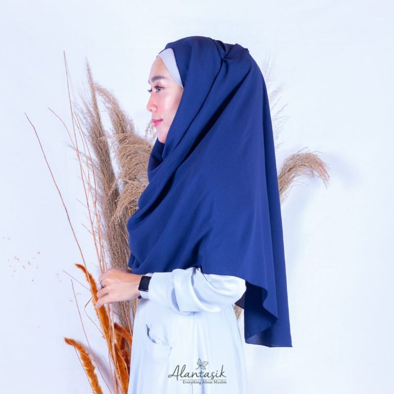 Pashmina L Samila Shawl / pasmina anti tembem Bagian Dahi Bisa Tegak sprti Segi 4 R.15