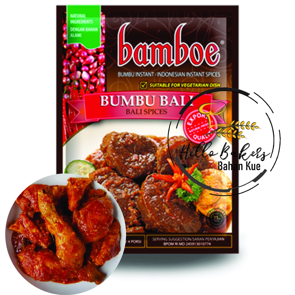 

BUMBU BAMBOE BALI 49 GR / BUMBU INSTANS BAMBOE / BUMBU BALI