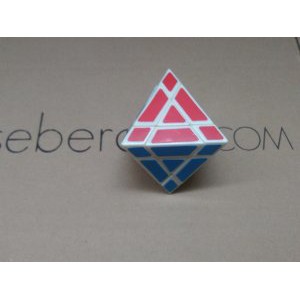 Dijual Rubik Octahedron Trajbers White Base QJ Magic Cube Original Diskon