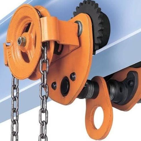 Gear troli hoist takel JAPAN . Geared trolley 2 Ton 3 meter