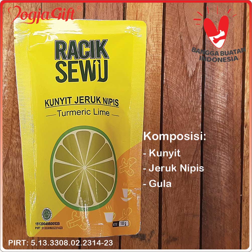 Kunyit Jeruk Nipis Instan Racik Sewu 100 gram