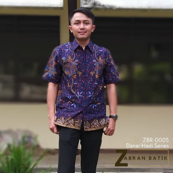 Baju Batik Kerja Pria Danar Hadi Solo Terbaru