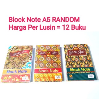 

Block Note Garis Batik Isi 12 Buku