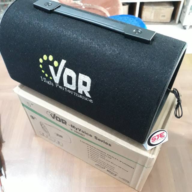 LoudSpeaker VDR Speaker V-3900BT Multi-Fungsi 5 inch box audio MP3 FMRadio Bluetooth Line in
