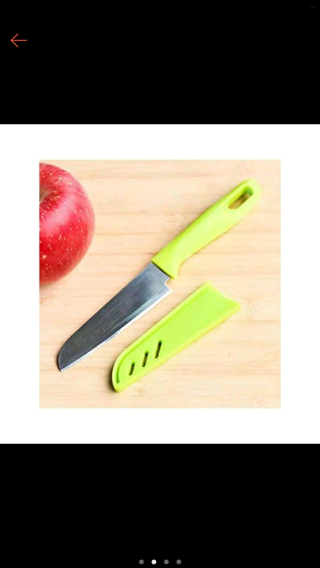 Pisau Pemotong Buah Pisau Dapur Pisau Kecil Dengan Sarung Plastik