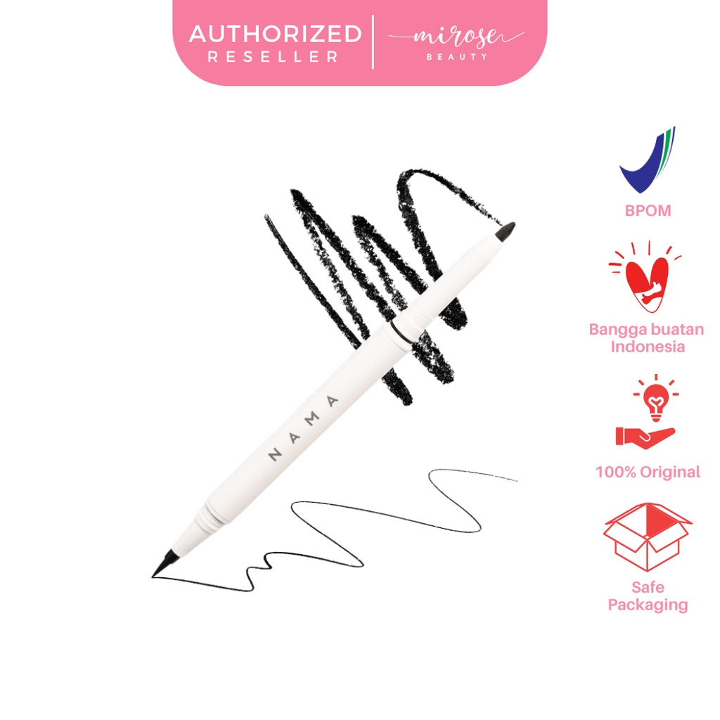 NAMA by LUNA MAYA Perfect Line Waterproof Duo-Tip Eyeliner Pen