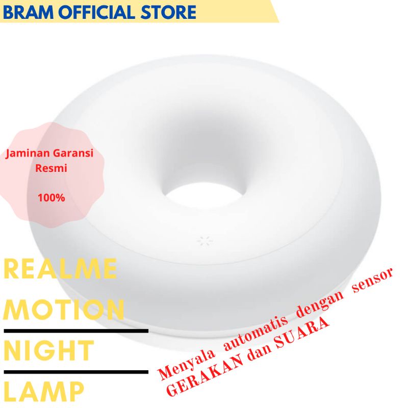 SMART LAMP REALME MOTION ACTIVATED NIGHT LAMP GARANSI RESMI REALME INDONESIA