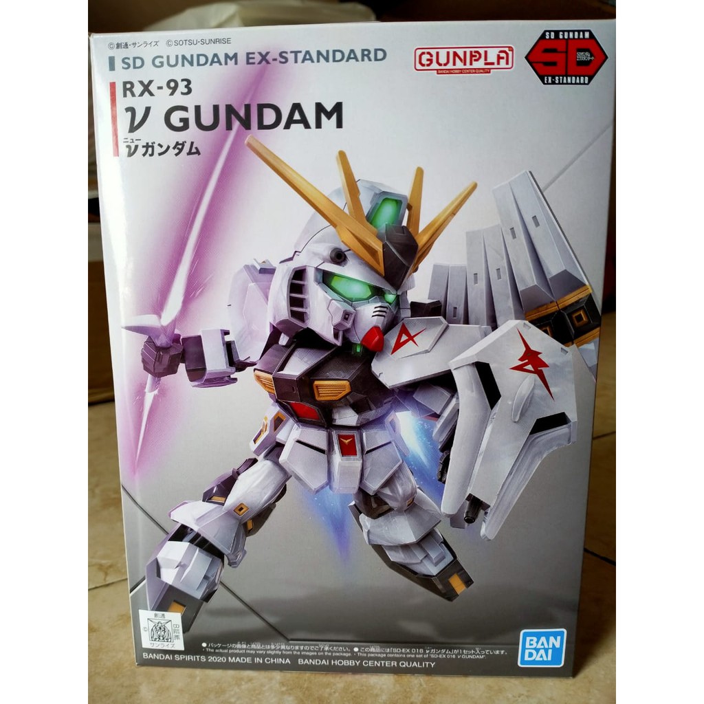 SD Ex-Standard RX-93 Nu v Gundam Bandai