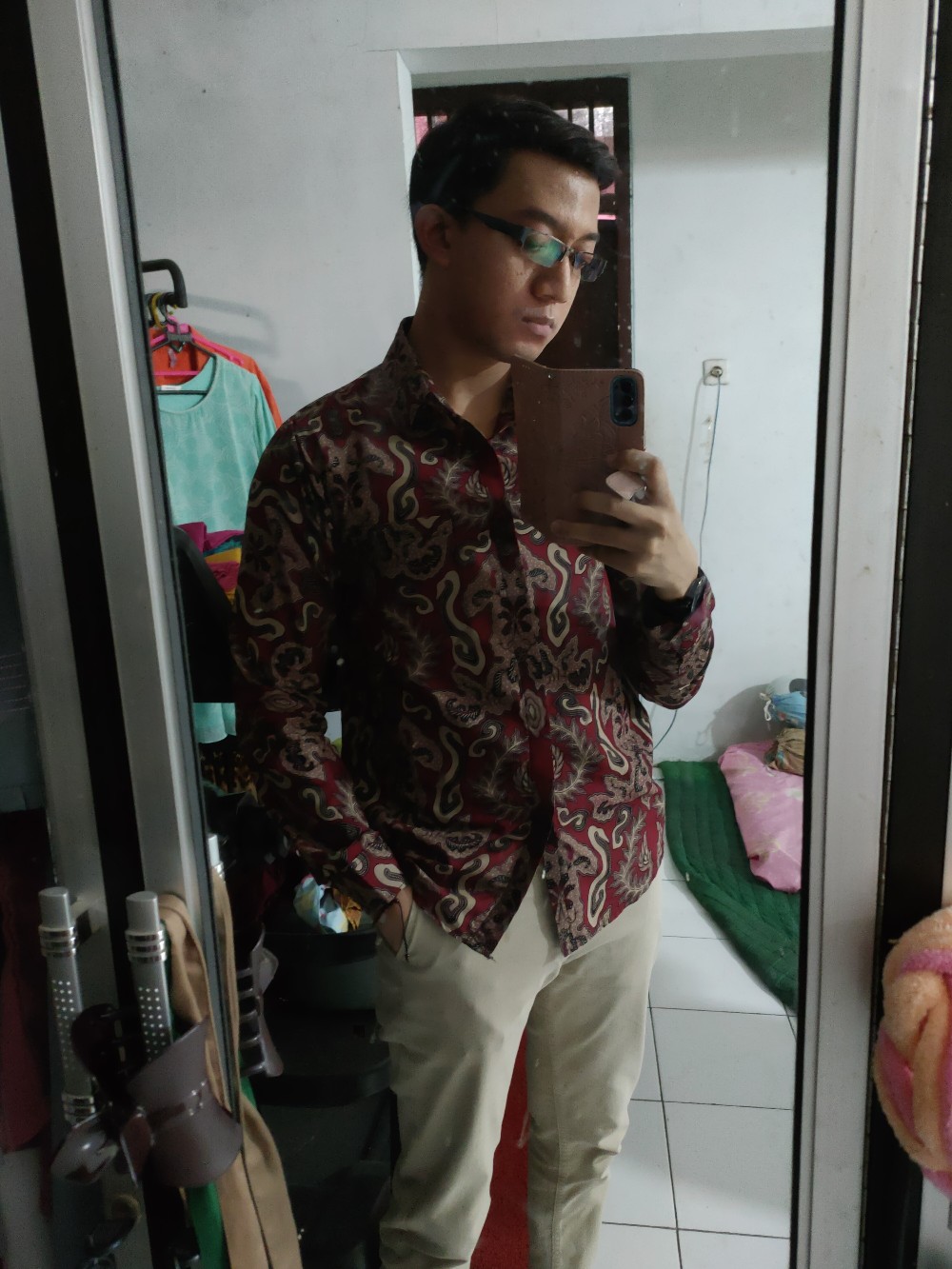 Tunik Batik Modern Atasan Tunik Wanita Premium