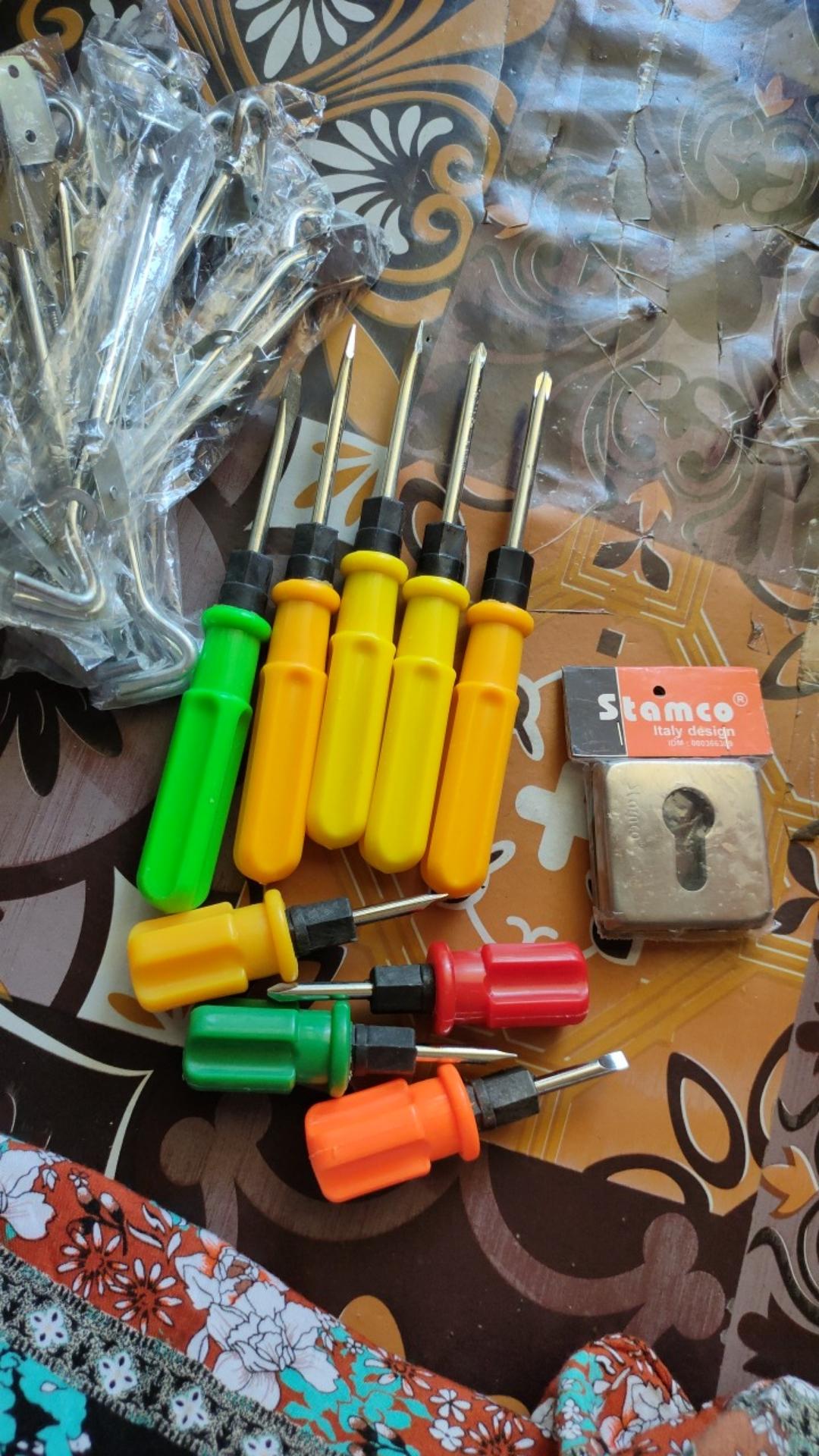 Hak Angin Kait Jendela Polos 5 Mm K. Tekuk Uk. 8 Stamco