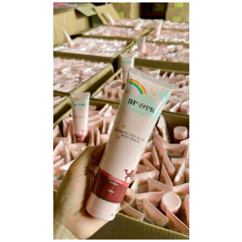 (READY FREE GIFT) ARVVEN BEAUTY /ARVVEN BODY SERUM / LOTION PENCERAH / BODY SERUM ARVVEN