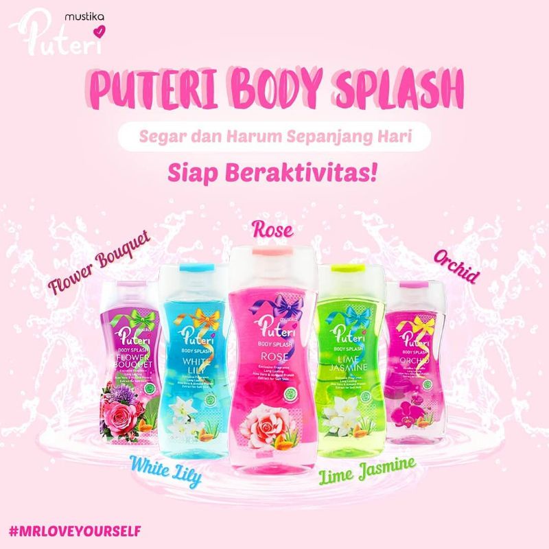 Jual Mustika Puteri Body Splash Cologne Shopee Indonesia