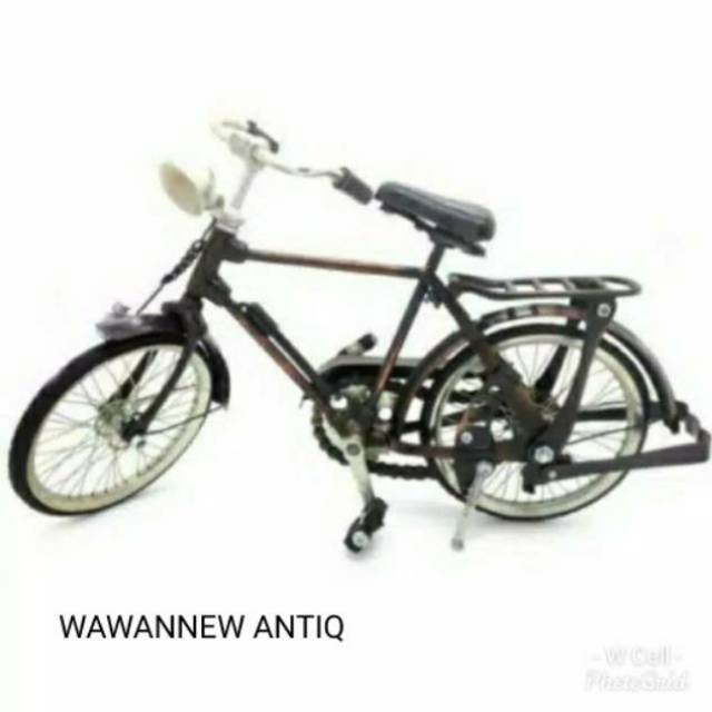 TERMURAH Miniatur Sepeda Onthel Cowok Antik Murah