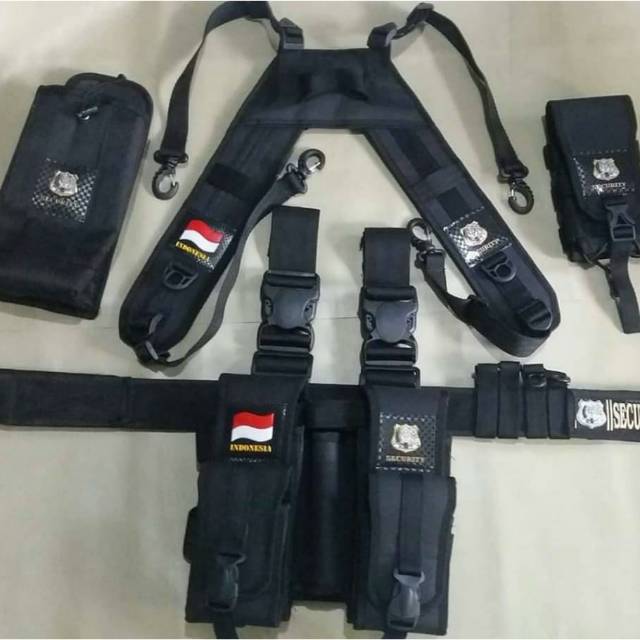 atribut kopel set scurity/satpam lengkap murah