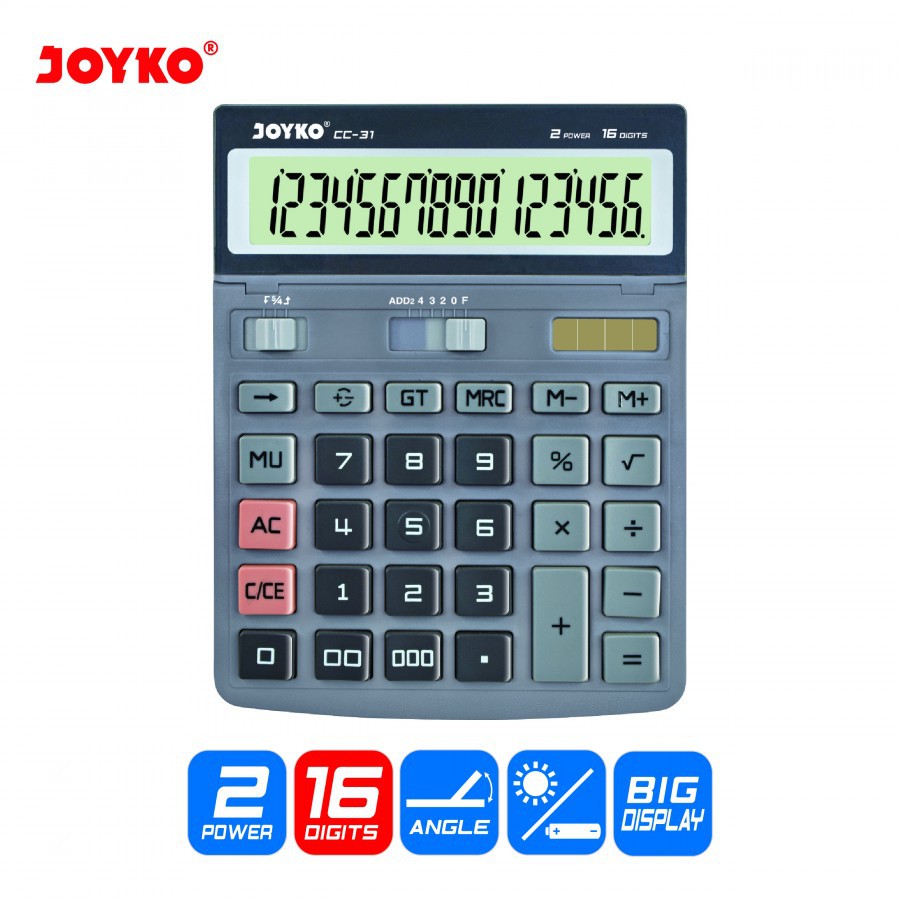 

Joyko Calculator / Kalkulator CC-31