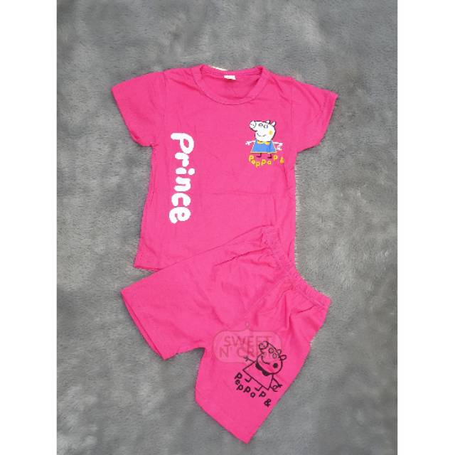 SETELAN BAJU ANAK IMPORT "PEPPA PIG"