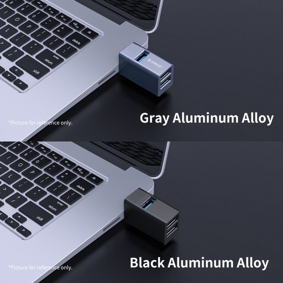 ORICO MINI-U32L Mini 3 Port USB HUB Aluminium USB 3.0 2.0