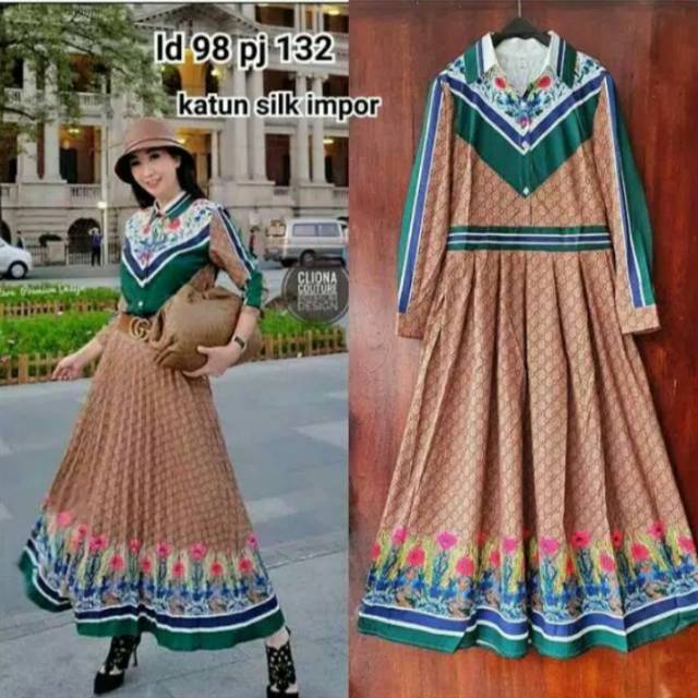 Vintage Dress Premium, bangkok impor