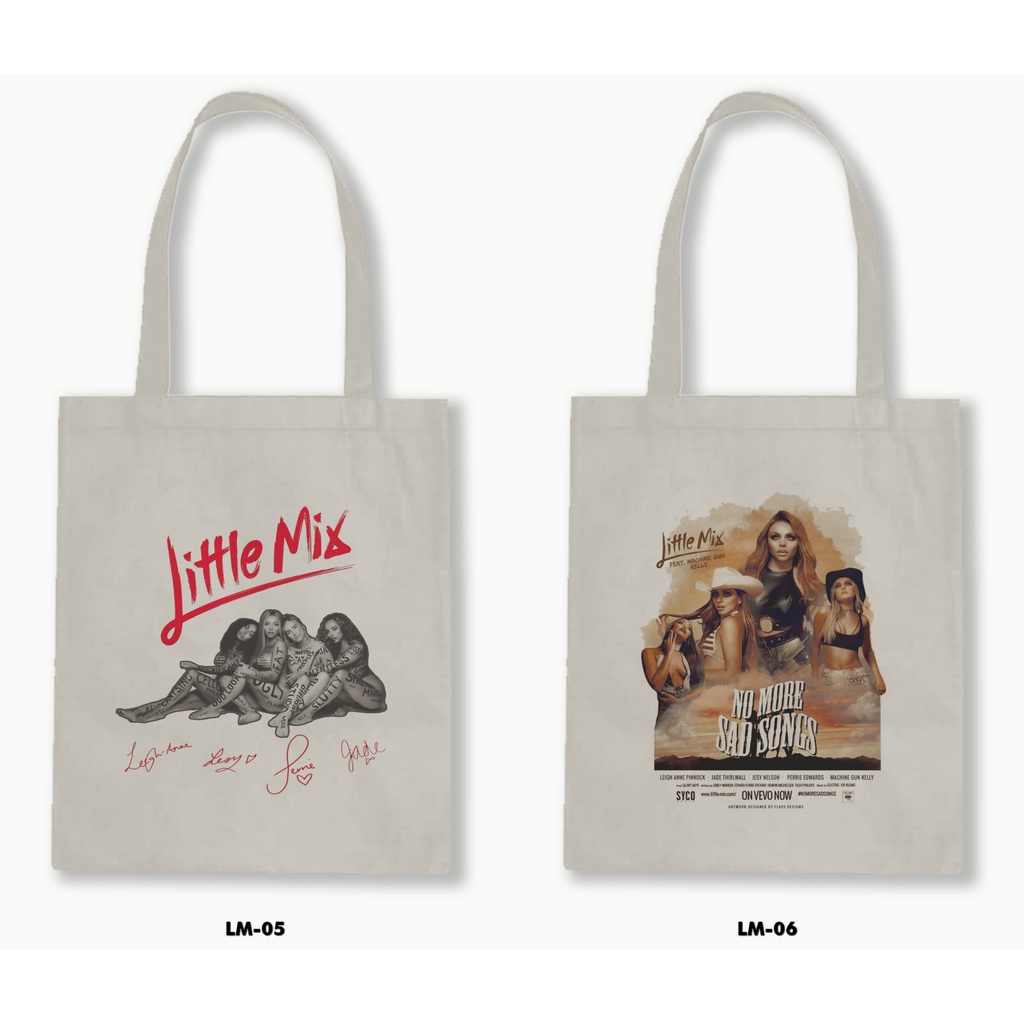 TOTE BAG BLACU - LITTLE MIX