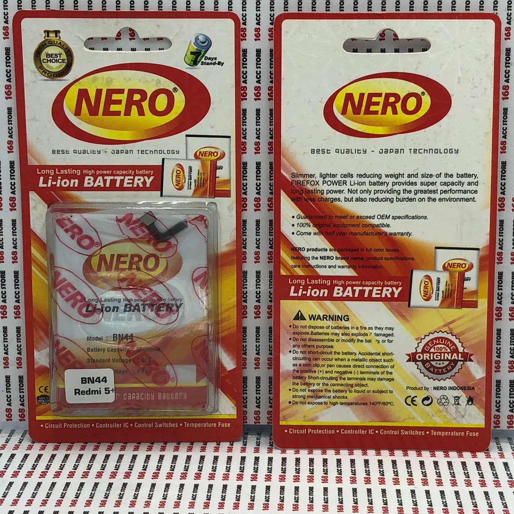 BATERAI XIAOMI REDMI 5 PLUS / BATERAI DOUBLE POWER XIAOMI REDMI 5 PLUS / BATERAI XIAOMI BN44