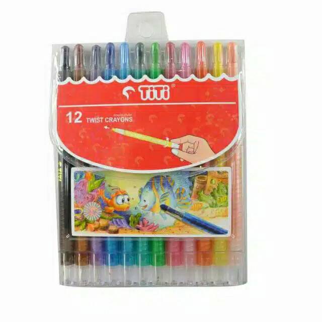 

Crayon putar Merk TITI 12 , 24