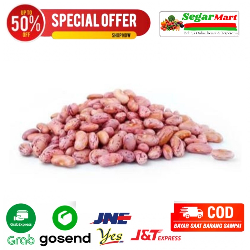 

kacang merah super 250 gram sayuran fresh segar Bandung
