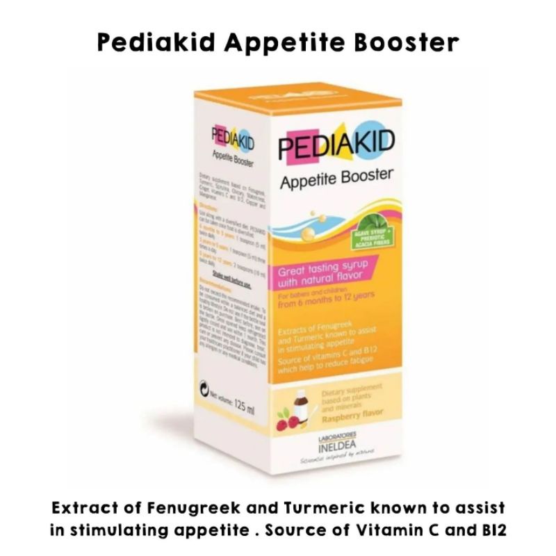 Pediakid Appetite Booster Weight Gain Syrup 125ml