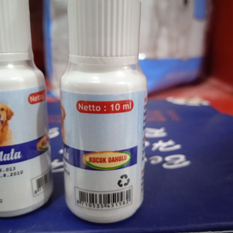 K&amp;J tetes mata 10ml / Obat tetes mata Kucing dan Anjing / obat hewan