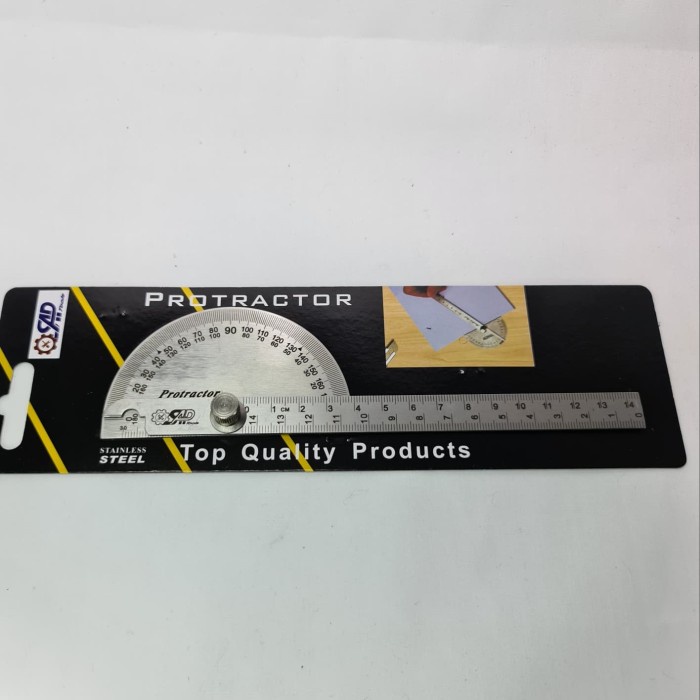 

Terlaris Penggaris Sudut - Busur Derajat - 200Mm Protractor Trendi
