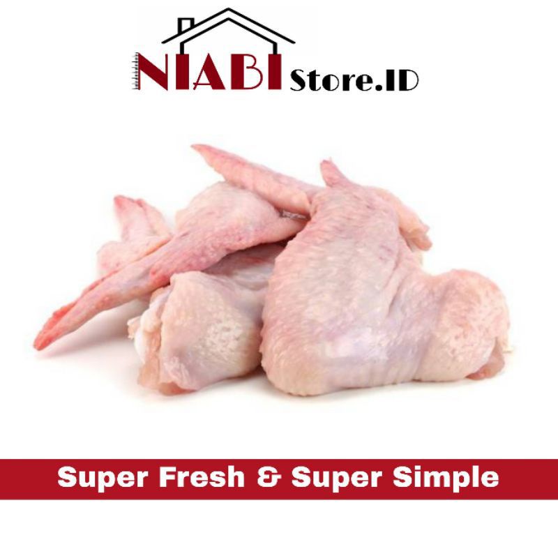 

SAYAP AYAM SEGAR 1 KG