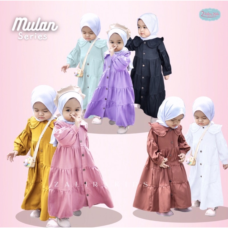 Promo Gamis Cutemoslem Nayraa Anak-S Elegan