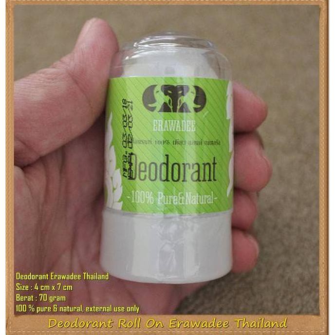Terbaru Deodorant Erawadee Tradisional Herbal Alami Khas Kerajaan Thailand Ori