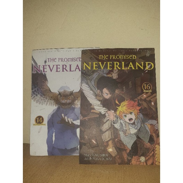 [take all] komik manga the promised/yakusoku no neverland vol 14, 16