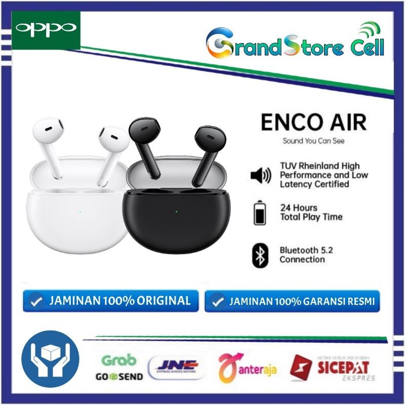 OPPO ENCO AIR TWS Wireless Earphone Garansi Resmi OPPO