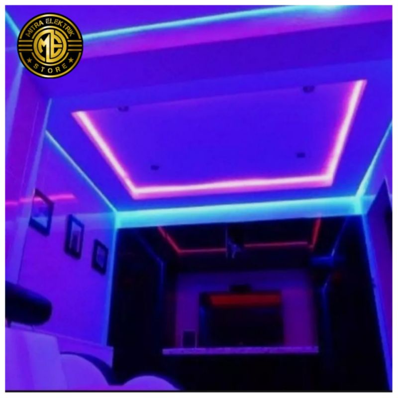 Lampu Hias Plafon Led Selang 220V Tempel Dinding Kamar Tidur LED Strip Lamp Lighting Lampu Plapon Rumah Lampu Akuarium Lampu etalase Lampu hias pohon