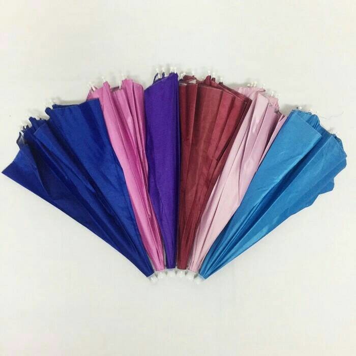 Payung topi besar diameter 60 cm 10 WARNA Outdoor Anti Uv Termurah big jumbo