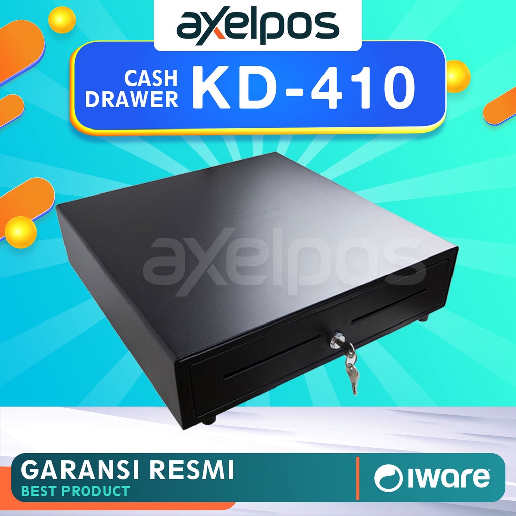 CASH DRAWER / LACI KASIR / LACU UANG KASIR IWARE KD-410