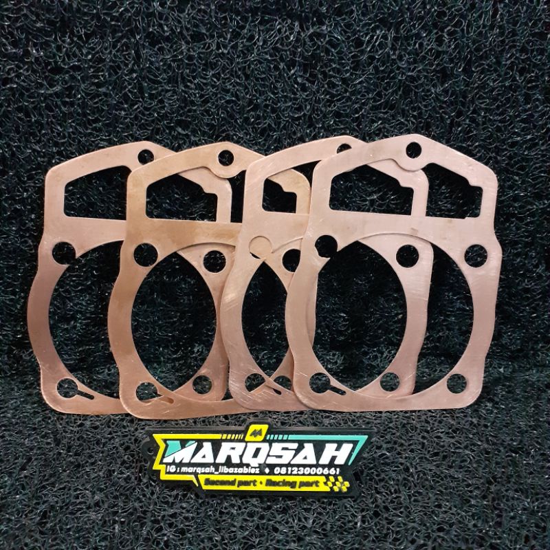 Paking Blok Tembaga Paking Blok Tiger Megapro Mp 0,5 / 0,8 Marqsah Racing