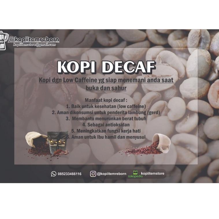 

<C-ADW} <♥☞} KOPI DECAF 250 gram | DECAF COFFEE | LOW CAFFEIN ||proses cepat}
