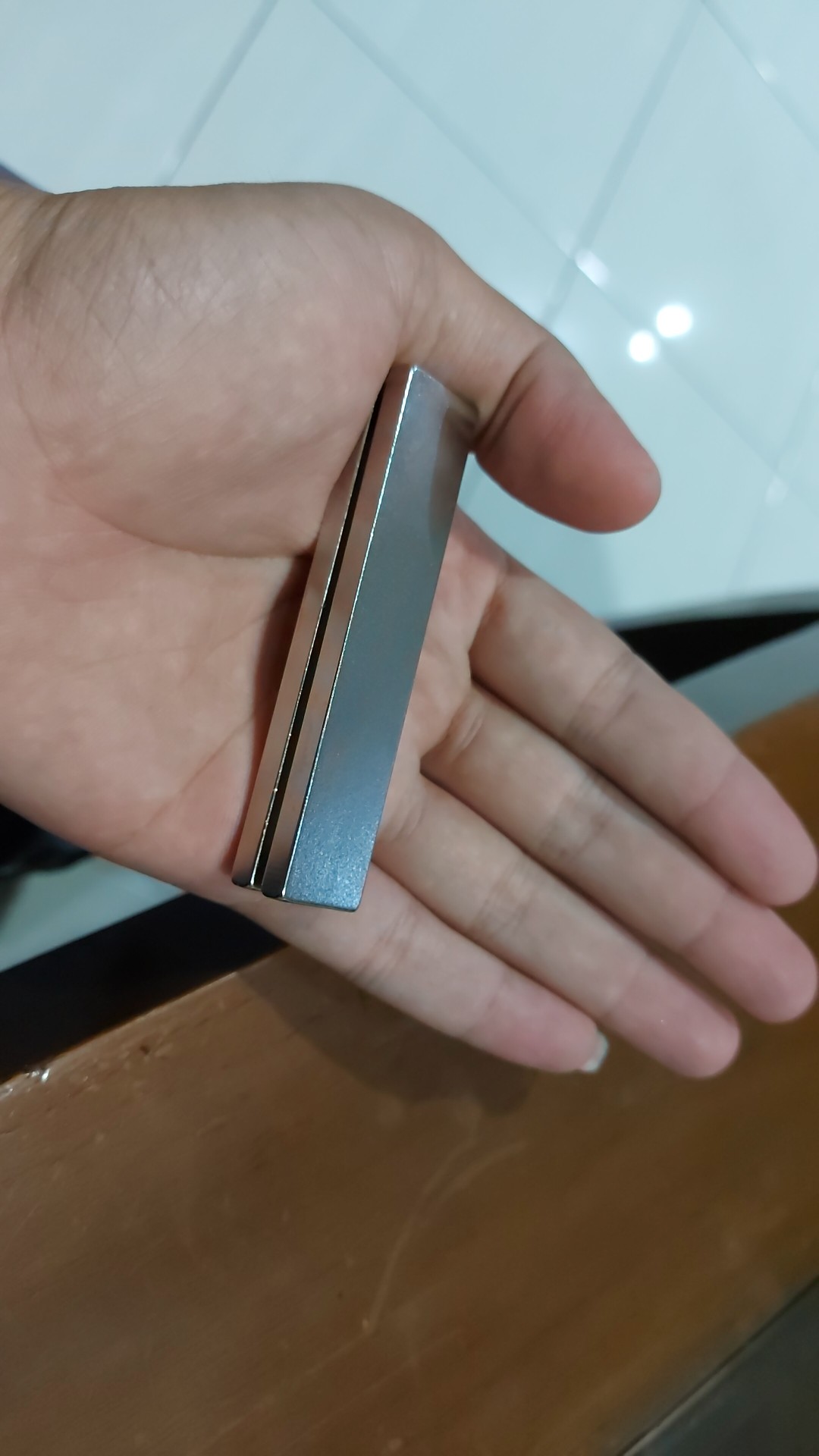 Jual Magnet Batang Neodymium 8cm X 1.7cm Diskon