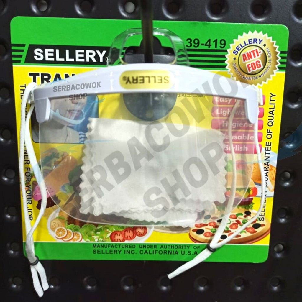 Sellery Masker Transparan Serbaguna transparent Mask Termurah Berkualitas